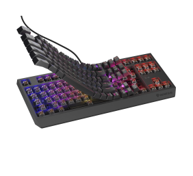 Genesis THOR 230 | Mechanical Gaming Keyboard | Wired | US | Black | USB Type-A | Outemu Brown