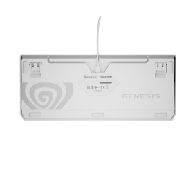 Genesis THOR 230 | Mechanical Gaming Keyboard | Wired | US | White | USB Type-A | Outemu Brown