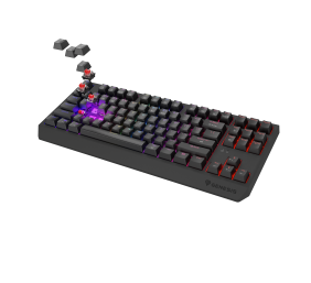 Genesis THOR 230 | Mechanical Gaming Keyboard | Wireless | US | Black | 2.4 GHz, Bluetooth, USB | Outemu Red