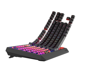 Genesis THOR 230 | Mechanical Gaming Keyboard | Wireless | US | Black | 2.4 GHz, Bluetooth, USB | Outemu Red