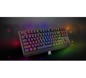Genesis THOR 230 | Mechanical Gaming Keyboard | Wireless | US | Black | 2.4 GHz, Bluetooth, USB | Outemu Red