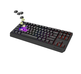 Genesis THOR 230 | Mechanical Gaming Keyboard | Wireless | US | Black | 2.4 GHz, Bluetooth, USB | Outemu Silent Lemon