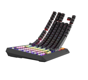 Genesis THOR 230 | Mechanical Gaming Keyboard | Wireless | US | Black | 2.4 GHz, Bluetooth, USB | Outemu Silent Lemon