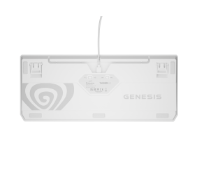 Genesis THOR 230 | Mechanical Gaming Keyboard | Wireless | US | White | 2.4 GHz, Bluetooth, USB | Outemu Red
