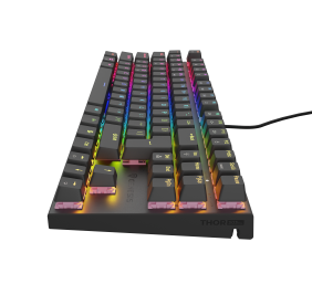 Genesis THOR 303 | Mechanical Gaming Keyboard | Wired | US | Black | USB Type-A | Outemu Peach Silent