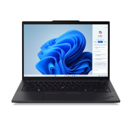 Lenovo ThinkPad T14 | Black | 14 " | IPS | WUXGA | 1920 x 1200 pixels | Anti-glare | AMD Ryzen 5 PRO | 8540U | 16 GB | SO-DIMM DDR5 | Solid-state drive capacity 512 GB | AMD Radeon 740M Graphics | Windows 11 Pro | 802.11ax | Bluetooth version 5.3 | LTE Up
