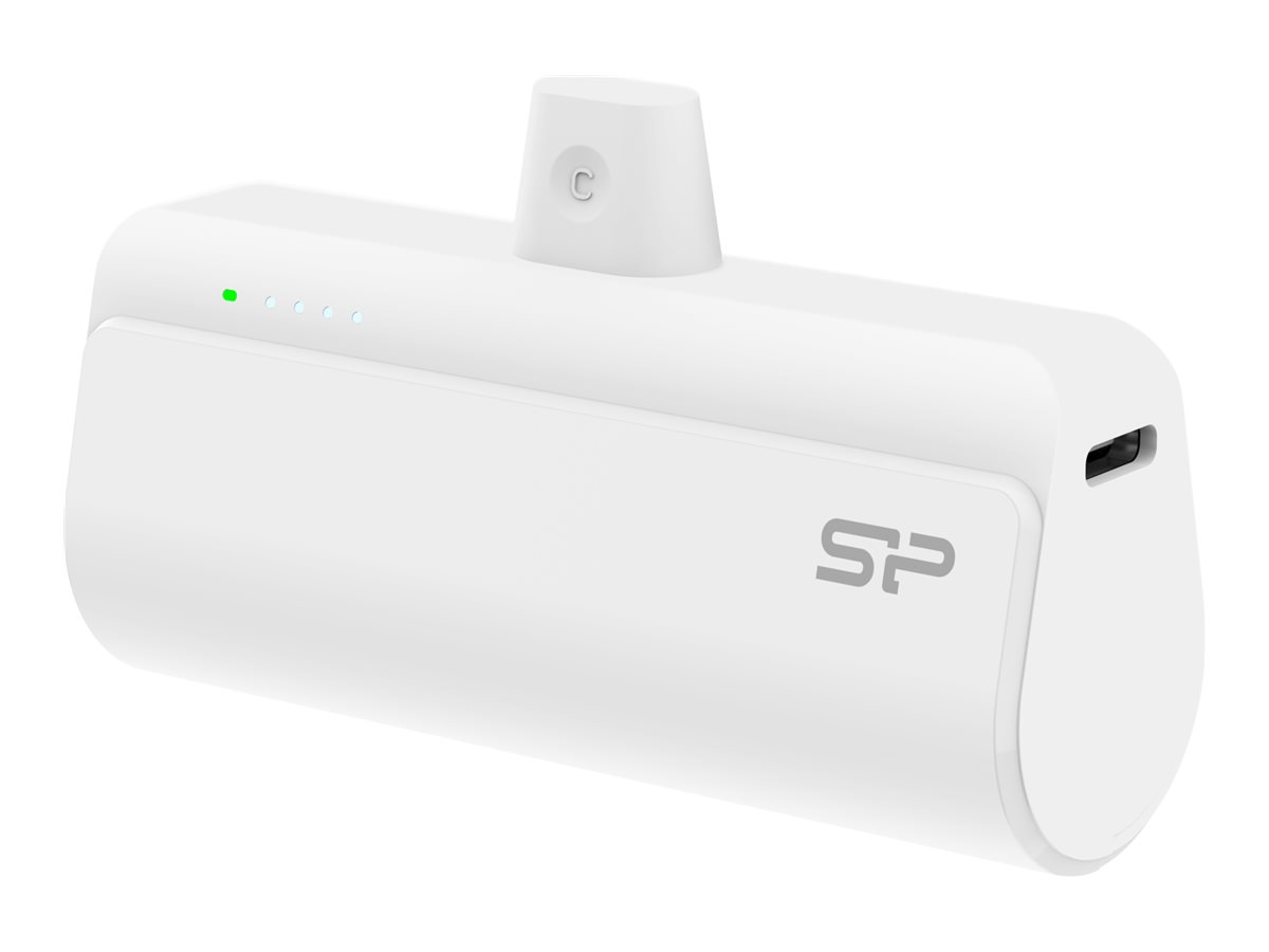 Silicon Power Power Bank | QD50 | 5000 mAh | USB-C | White