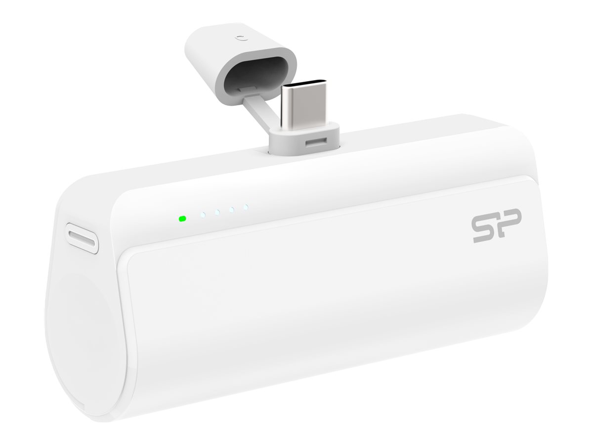 Silicon Power Power Bank | QD50 | 5000 mAh | USB-C | White