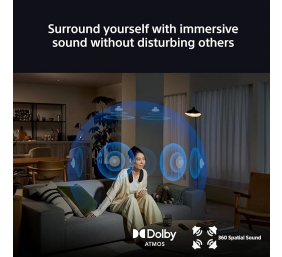 Sony Wireless Neckband Speaker | HT-AN7 Bravia Theatre U | Waterproof | Bluetooth | Black | Portable | Wireless connection