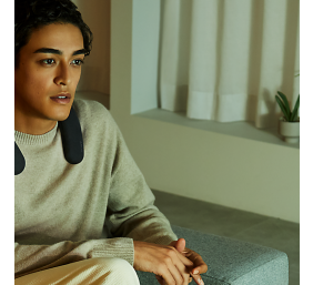 Sony Wireless Neckband Speaker | HT-AN7 Bravia Theatre U | Waterproof | Bluetooth | Black | Portable | Wireless connection