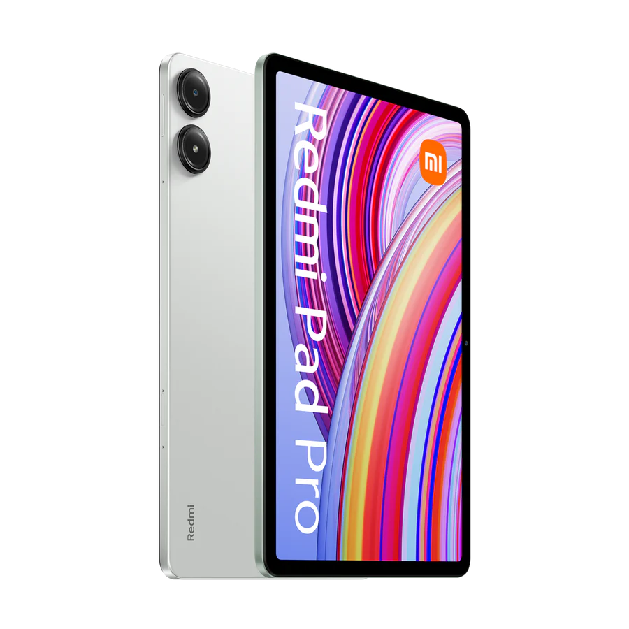 Xiaomi Redmi | Pad Pro | 12.1 " | Mint Green | IPS LCD | 1600 x 2560 pixels | Qualcomm | Snapdragon 7s Gen 2 | 8 GB | 256 GB | Wi-Fi | Front camera | 8 MP | Rear camera | 8 MP | Bluetooth | 5.2 | Android | 14