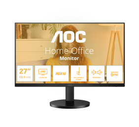 AOC U27B3AF | 27 " | IPS | UHD | 16:9 | 60 Hz | 4 ms | 3840 x 2160 pixels | 350 cd/m² | HDMI ports quantity 2 | Warranty 24 month(s)