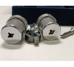 Ecost prekė po grąžinimo Bricard 811900 cilindro užraktas apvalus rutulys 39,5 cm dvigubas chromas