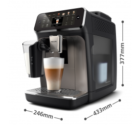 Philips Coffee Maker | EP4449/70	4400 Series | Pump pressure 15 bar | Built-in milk frother | Fully Automatic | 1500 W | Black