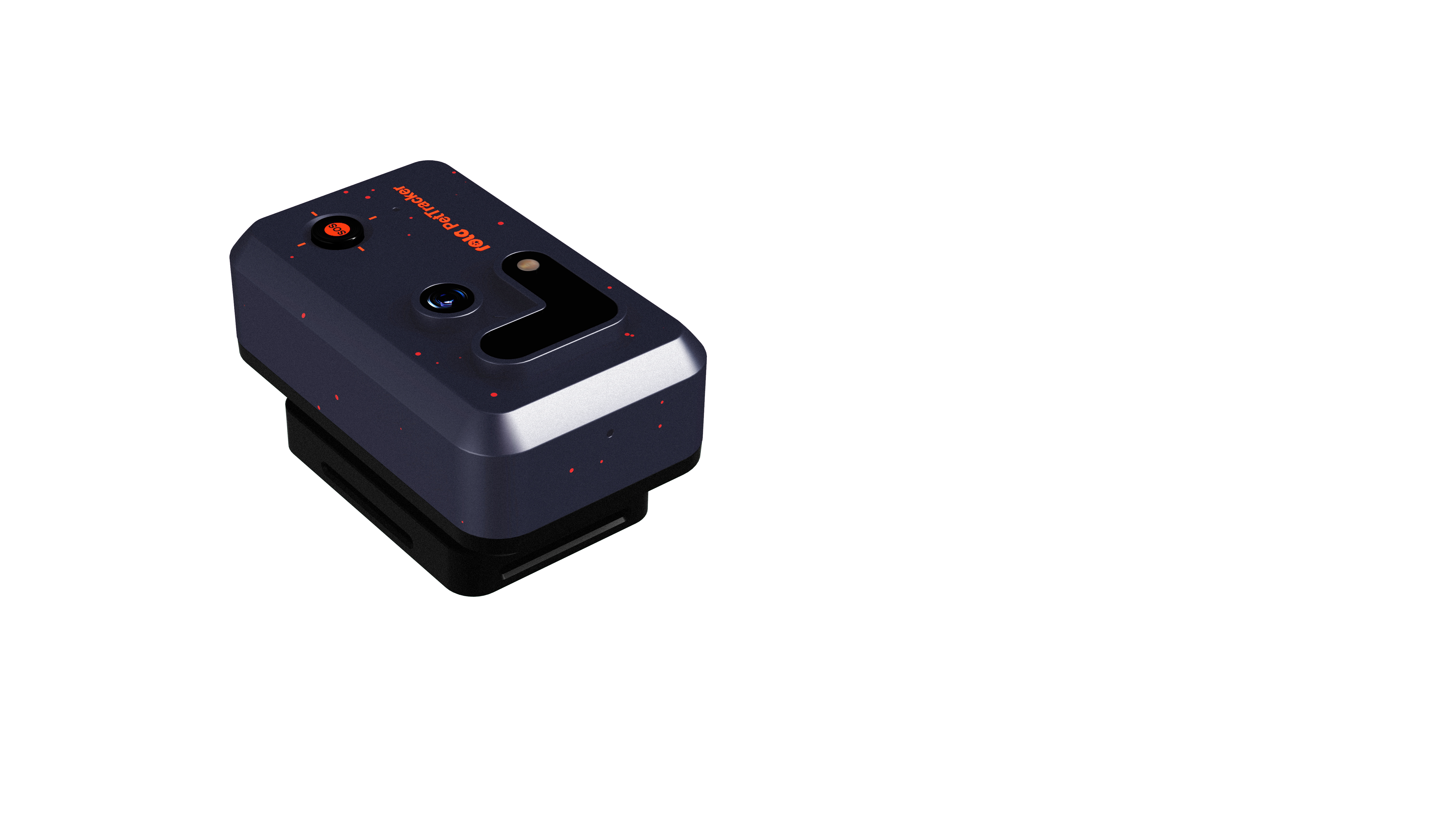 Enabot | ROLA PetTracker-GPS Tracker for Pets | Dark Blue