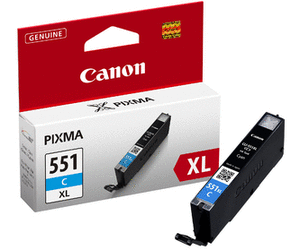 Canon CLI-551CXL (6444B001) Rašalinė kasetė, Žydra