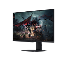 Samsung G50D Monitorius 27'' IPS QHD 2560x1440, 1 ms, 350 cd/m2, 180 Hz, Juoda
