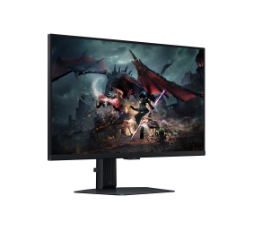 Samsung G50D Monitorius 27'' IPS QHD 2560x1440, 1 ms, 350 cd/m2, 180 Hz, Juoda