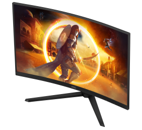 AOC CQ32G4VE | 31.5 " | VA | QHD | 16:9 | 180 Hz | 1 ms | 2560 x 1440 pixels | 300 cd/m² | HDMI ports quantity 2