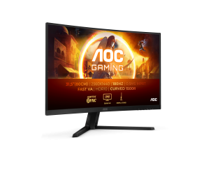 AOC CQ32G4VE | 31.5 " | VA | QHD | 16:9 | 180 Hz | 1 ms | 2560 x 1440 pixels | 300 cd/m² | HDMI ports quantity 2