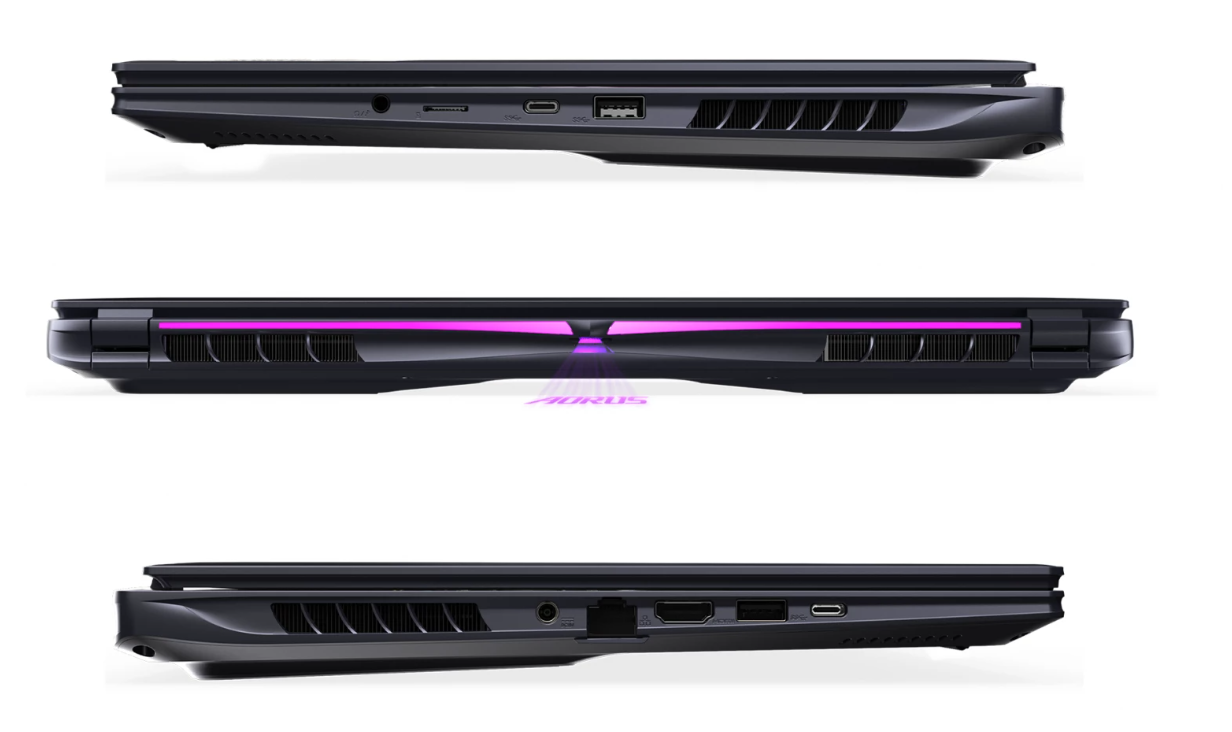 Gigabyte AORUS 9SG-43EEC54SH | Dark gray | 16 " | QHD | 2560 x 1600 pixels | Intel Core i7 | i7-13650HX | 16 GB | SODIMM DDR5 | Solid-state drive capacity 1000 GB | NVIDIA GeForce RTX 4070 | GDDR6 | 8 GB | Windows 11 Home | Keyboard language English | Key