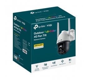 TP-Link VIGI C540-4G(4mm) 4MP 4G LTE Full-Color Wi-Fi Pan/Tilt Tinklo kamera