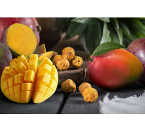 Eco fresh foods Džiovinti mangų rutuliukai 100 g