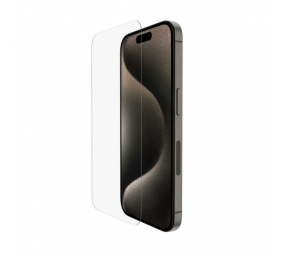 Belkin | ScreenForce Pro | UltraGlass2 Anti-Microbial Screen Protector | Apple | For iPhone 15 Pro | Glass | Transparent | Clear Screen Protector