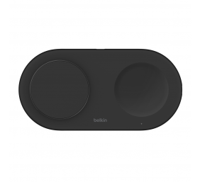 Belkin | 2-in-1 Wireless Magnetic Charging Station with Qi2 (15W) | WIZ021vfBK
