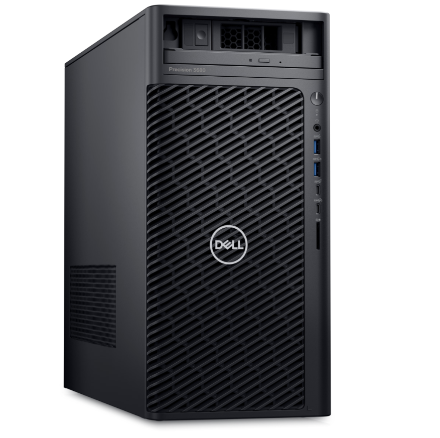Dell Precision | 3680 | Desktop | Tower | Intel Core i7 | i7-14700 | Internal memory 32 GB | DDR5 | Solid-state drive capacity 1000 GB | Nvidia RTX 2000 Ada | No Optical Drive | Keyboard language No keyboard | Windows 11 Pro | Warranty 36 month(s)