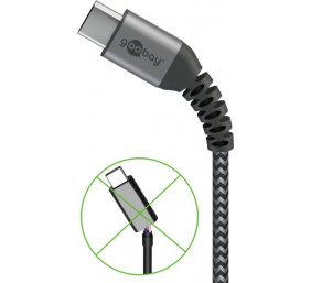 Goobay | Sync and charging cable | 49303 | USB-C to USB-C