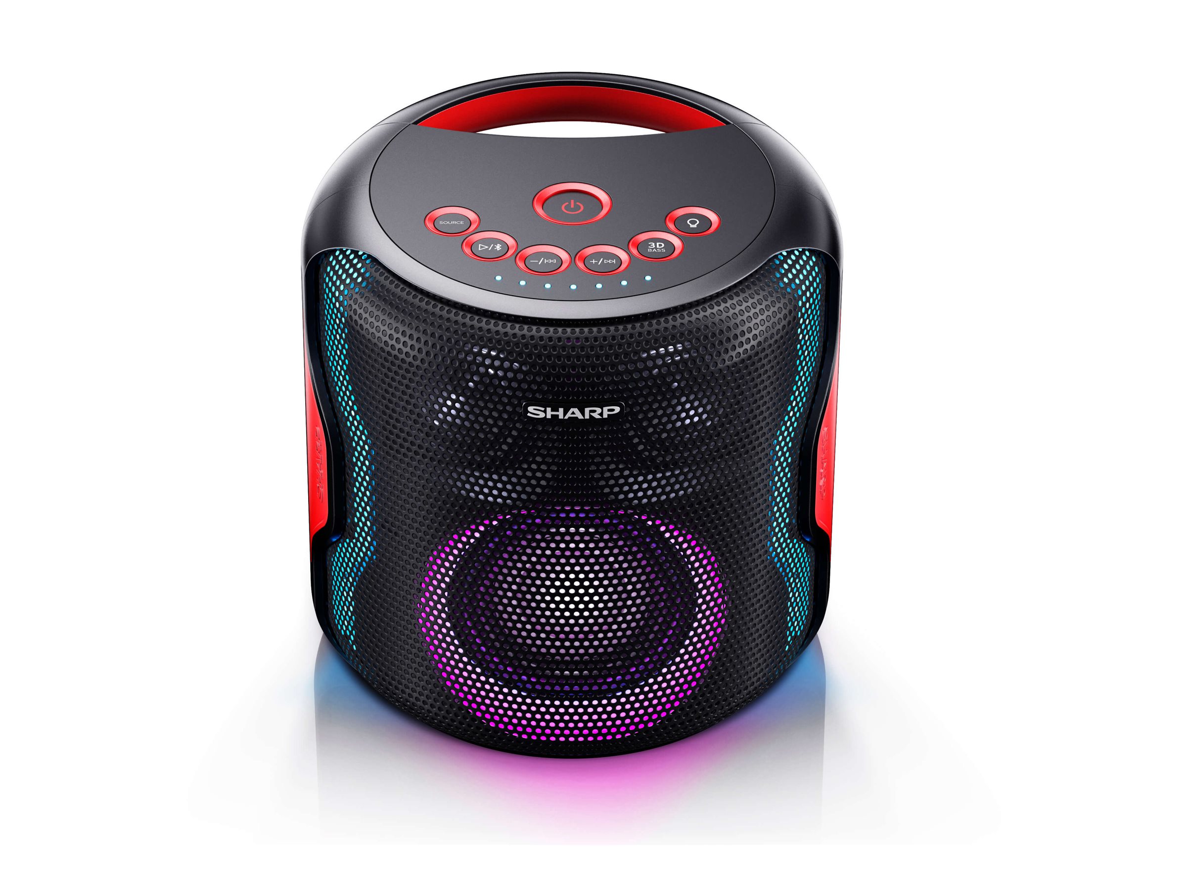 Sharp Party Speaker | PS-921(BK) | 130 W | Bluetooth | Black | Portable | Wireless connection