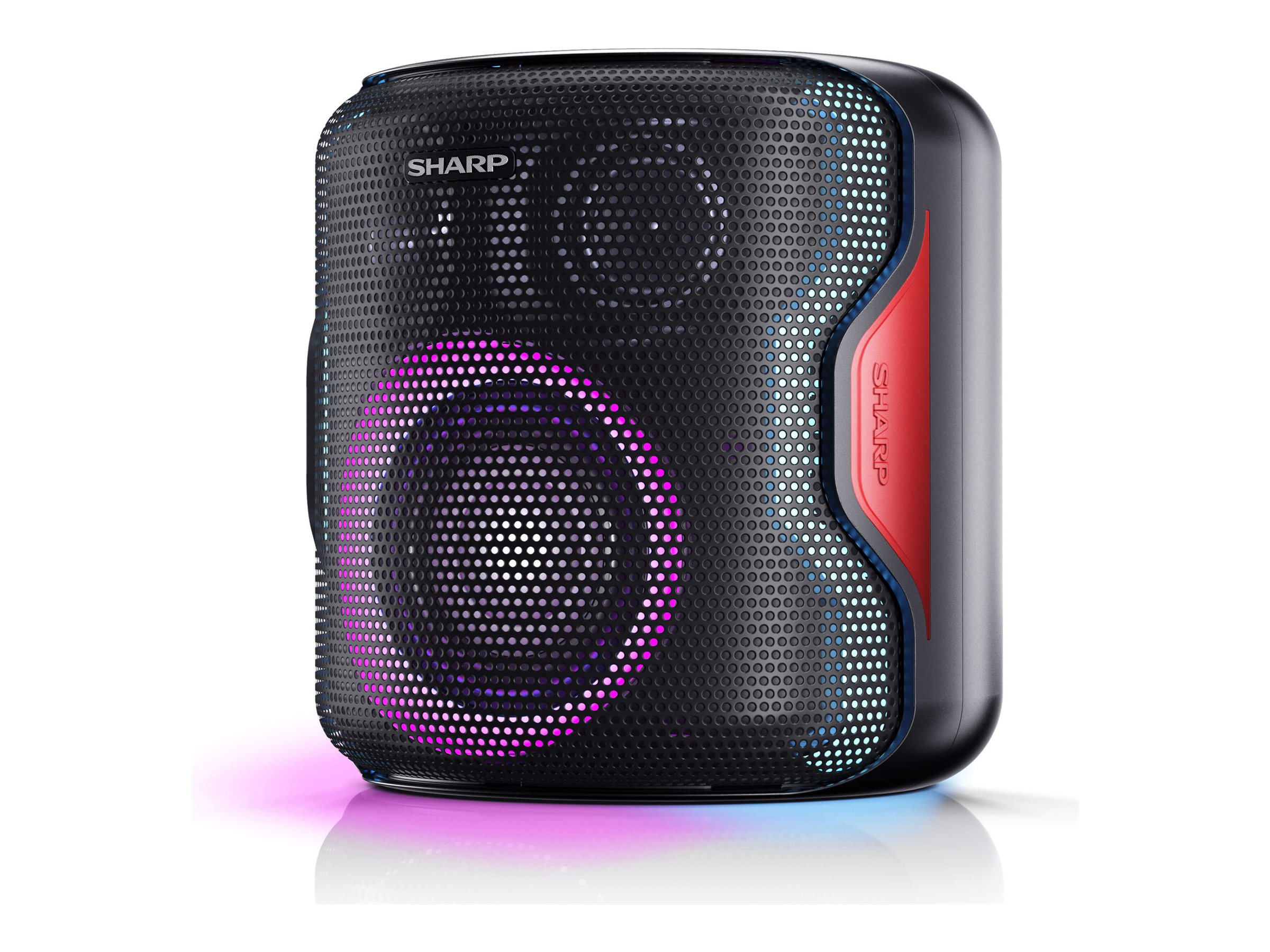 Sharp Party Speaker | PS-921(BK) | 130 W | Bluetooth | Black | Portable | Wireless connection
