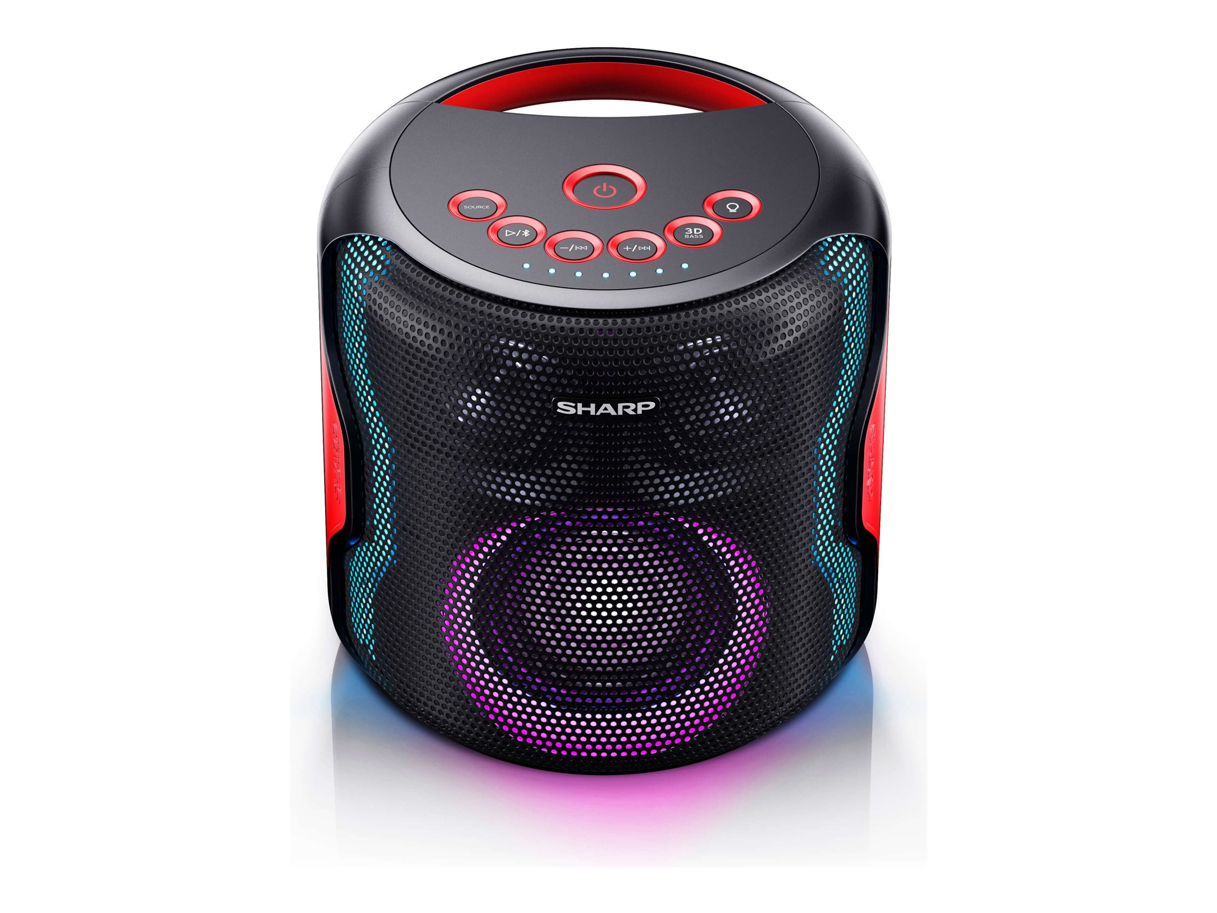 Sharp Party Speaker | PS-921(BK) | 130 W | Bluetooth | Black | Portable | Wireless connection