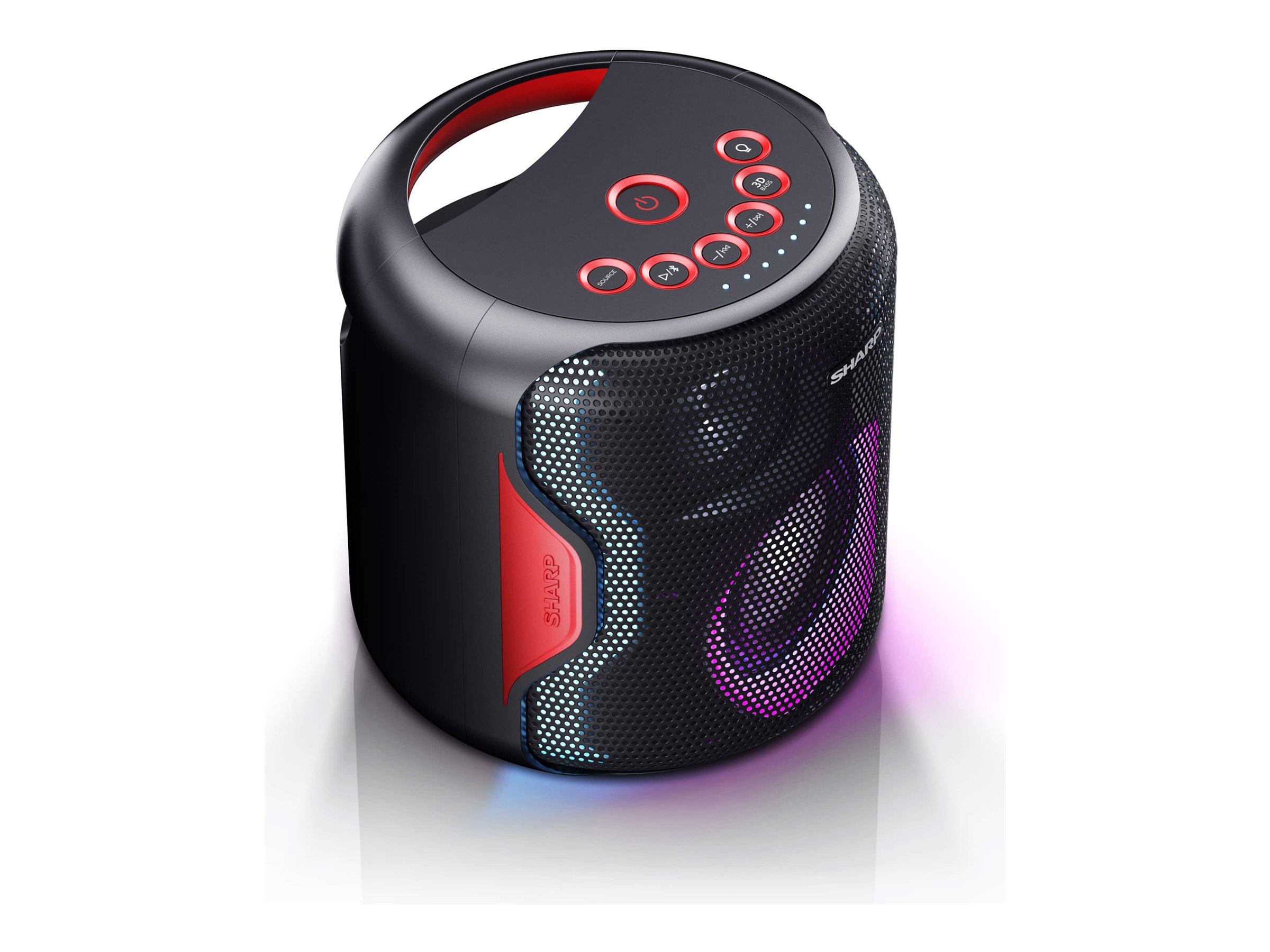 Sharp Party Speaker | PS-921(BK) | 130 W | Bluetooth | Black | Portable | Wireless connection