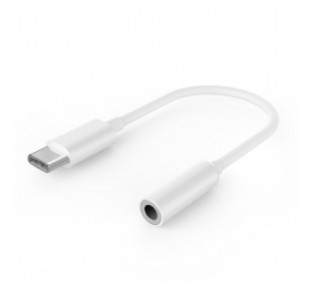 Cablexpert USB type-C plug to stereo 3.5 mm audio adapter cable, White | A-CM-3.5F-01