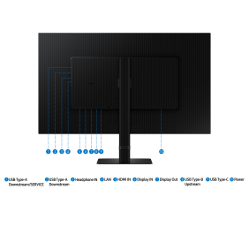 Samsung LS32D600UAUXEN | 32 " | IPS | QHD | 16:9 | 100 Hz | 5 ms | 2560 x 1440 pixels | 350 cd/m² | HDMI ports quantity 1 | Black
