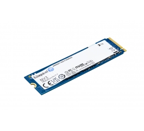 Kingston SSD | NV3 | 2000 GB | SSD form factor M.2 2280 | Solid-state drive interface PCIe NVMe Gen 4.0 (x4) | Read speed 6000 MB/s | Write speed 5000 MB/s