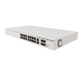 Cloud Router Switch | CRS320-8P-8B-4S+RM with RouterOS v7, 2U rackmount Enclosure | No Wi-Fi | 1000 Mbit/s | Ethernet LAN (RJ-45) ports 17 | Mesh Support No | MU-MiMO No | No mobile broadband
