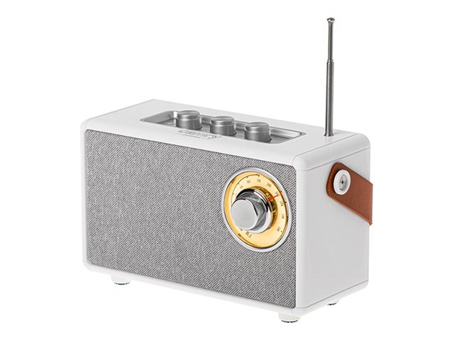 Camry Speaker with radio | CR 1902 W | 5 W | Bluetooth | White | Wireless connection