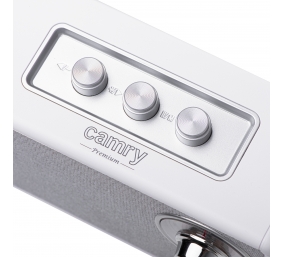 Camry Speaker with radio | CR 1902 W | 5 W | Bluetooth | White | Wireless connection