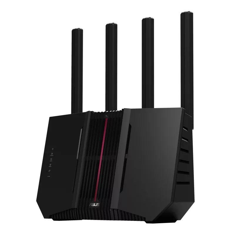 Asus | Tri-band WiFi 7 Router | RT-BE92U BE9700 | 802.11be | 5764 Mbit/s | 2500 Mbit/s | Ethernet LAN (RJ-45) ports 5 | Mesh Support Yes | MU-MiMO Yes | 4G/5G | Antenna type External antenna | 1