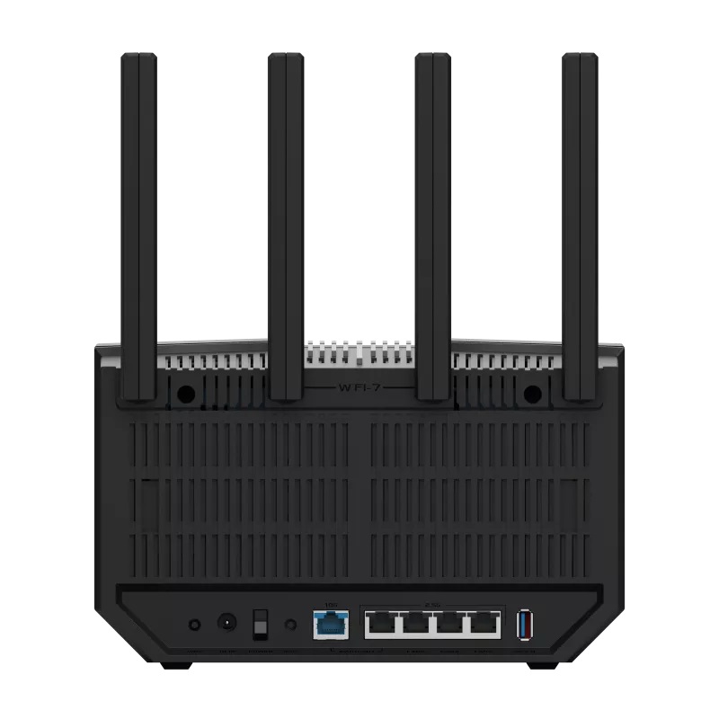Asus | Tri-band WiFi 7 Router | RT-BE92U BE9700 | 802.11be | 5764 Mbit/s | 2500 Mbit/s | Ethernet LAN (RJ-45) ports 5 | Mesh Support Yes | MU-MiMO Yes | 4G/5G | Antenna type External antenna | 1