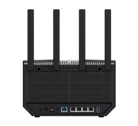Asus | Tri-band WiFi 7 Router | RT-BE92U BE9700 | 802.11be | 5764 Mbit/s | 2500 Mbit/s | Ethernet LAN (RJ-45) ports 5 | Mesh Support Yes | MU-MiMO Yes | 4G/5G | Antenna type External antenna | 1