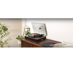Muse Turntable Stereo System with Bluetooth Out | MT-107 BTO | 2x5 W | Bluetooth | Black/Brown