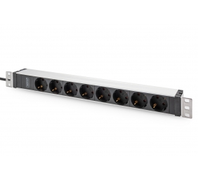 Digitus Socket Strip with Aluminum Profile, IEC C20 plug | DN-95428 | Sockets quantity 8