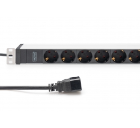 Digitus Socket Strip with Aluminum Profile, IEC C20 plug | DN-95428 | Sockets quantity 8