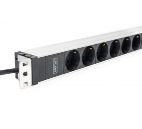 Digitus Socket Strip with Aluminum Profile, IEC C20 plug | DN-95428 | Sockets quantity 8