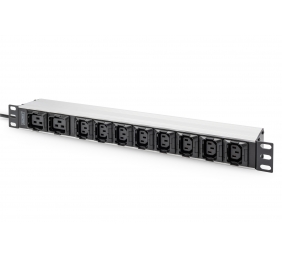 Digitus Socket Strip with Aluminum Profile, 10-way, IEC C20 plug | DN-95427 | Sockets quantity 7