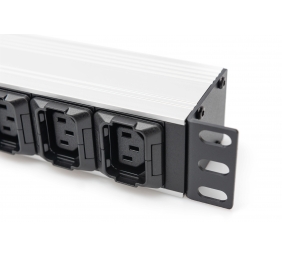Digitus Socket Strip with Aluminum Profile, 10-way, IEC C20 plug | DN-95427 | Sockets quantity 7